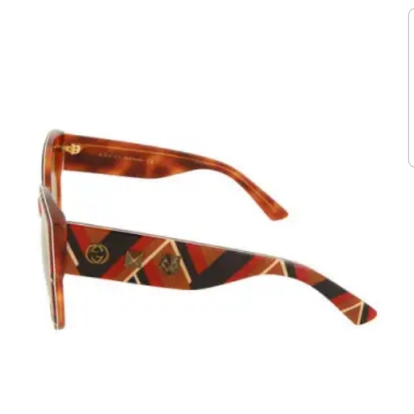 SOLD Gucci oversized cat eye acetatesunglasses - Picture 4 of 7